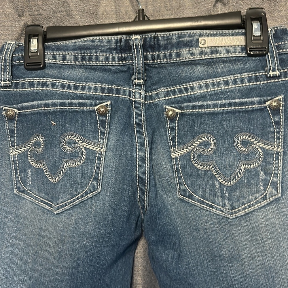 Express Blue Boot Cut Jeans with Classic Style​